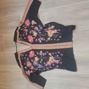 Rose+Olive Multi color Blouse